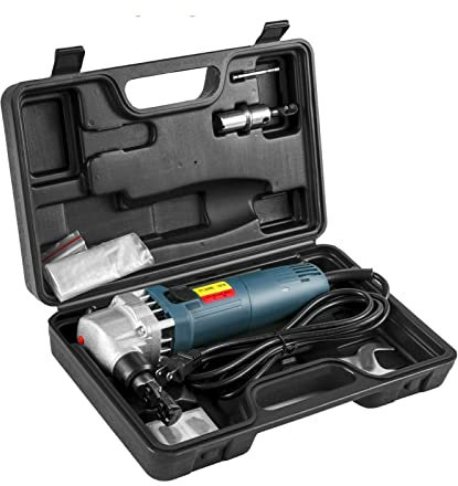 Roditrice elettrica 380W/625W Lamiera Roditrice Spessore di taglio 1.8/4mm for Acciaio Plastica Rame Vetro Metallo(380W)