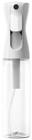 SUROQUE 300ml Feiner weiß Nebel Sprühflasche - Kontinuierliches Sprühen für Haare, Pflanzen, Reinigung - Mehrzweck-Wasser & Alkohol Sprayer
