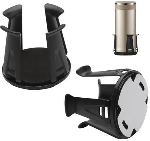 SIXHAOBU Lot de 2 Porte-gobelets de Voiture Universels Universel Voiture Porte-canette Autocollant et Porte-Bouteille pour intérieur de Voiture Porte-gobelet Multifonctionnel Porte Gobelet Voiture