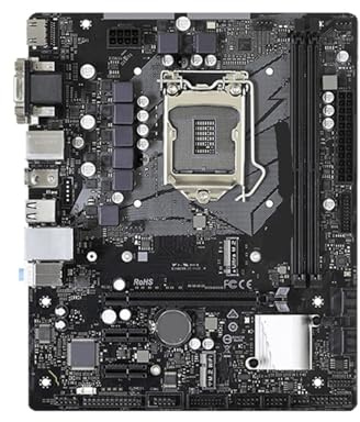 B460M-HDV Motherboard LGA 1200 Unterstützung I9-10900K I7-10700K I5-10600K I3-10100 CPU 2xDDR4 2933 MHz M.2 HDMI for ASRock, Replacement Part