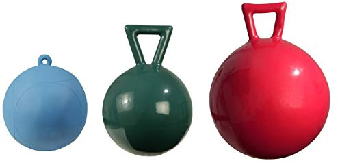 Pfiff 001171 - Pelota de juguete para caballos (40 cm), color rojo