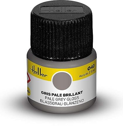 Heller - 9040 - Maquette - Gris Pale Brillant