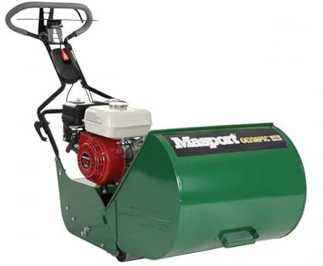 Masport - Cortacésped térmico con cilindro profesional autotractado, 40 cm, Honda GX160