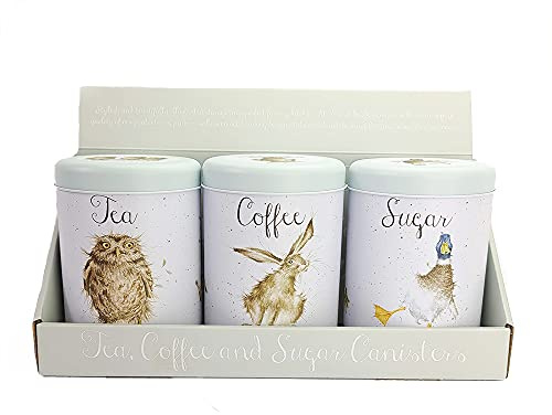 Wrendale Tea, Coffee and Sugar Canisters