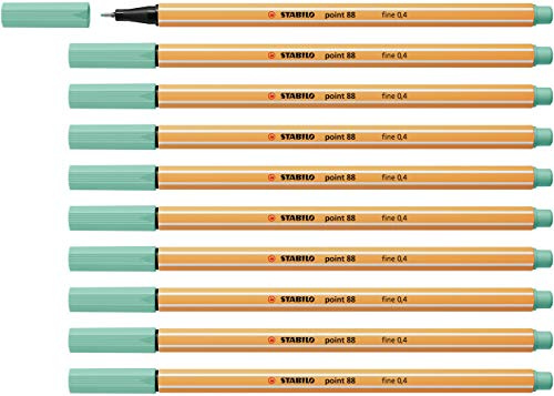 STABILO - Fineliner - point 88-10er Pack - eukalyptus