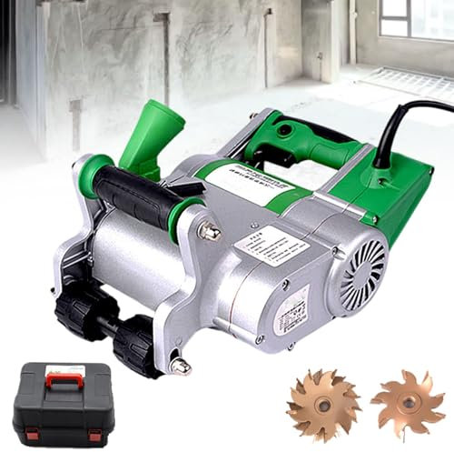 Scanalatrice for muri da 1100 W, macchina for scanalature in lega di alluminio, macchina for il taglio di scanalature for muri monouso, taglierina for mattoni e cemento, for scatola da trasporto for i