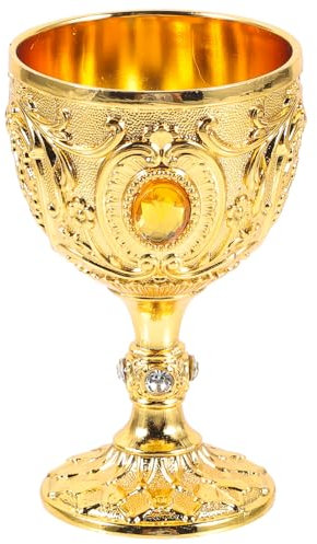 BESTYASH Copa De Vino Blanco Retro Copa De Licor De Europeo Para Uso Doméstico Para Acampar