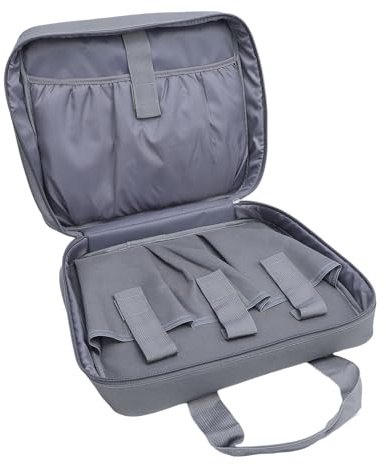 FTVOGUE Borsa Porta Satellite, Zaino da Viaggio con Mini Kit Parabola con Fodera in Schiuma, Tracolla Regolabile per Viaggi in in Campeggio all'aperto, Adatta per Alimentatore Router Via Cavo