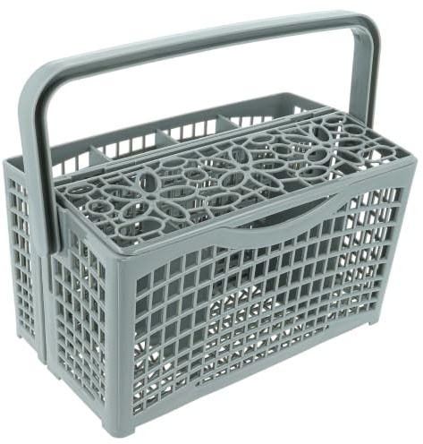 vhbw Bestickkorg kompatibel med Miele diskmaskiner – delbar, 7 fack