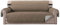 BellaHills Sofabezüge Sofabezüge Reversible Gesteppte Möbelschutzfolie, wasserabweisend, verbesserter Couch Shield mit elastischen Riemen, Anti-Rutsch-Schaum, Micro-Stoff-Pet-Cover-Sofa, Taupe/beige