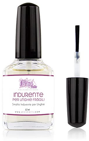 Smalto Indurente rinforzante Unghie 12ml Professionale - Ideale per Unghie Fragili e Deboli - Rinforza e Migliora la struttura di unghie Fragili e Deboli