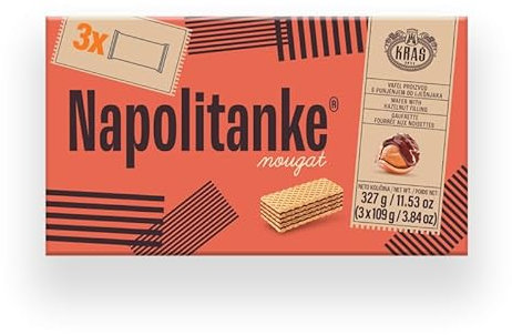 Kras Napolitanke Haselnuss Neapolitanerwaffeln (1 x 327 g)