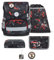 Belmil Compact mit Patches Schulranzen Set 5-teilig mit Brustgurt (405-41/AG/B/S) (Ninja)