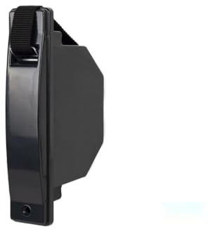 recogedor - recogedor de cinta para persianas de 20 mm, compacto y en color negro, ideal para instalar y mantener persianas de manera eficiente.