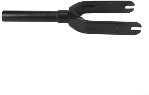 Eawfgtuw Elektro-Scooter-Vordergabel kompatibel mit Xiaomi 4 Pro, Radhalterung aus Aluminiumlegierung, Ersatzteil, 340 x 82 mm, Schwarz, 680 g