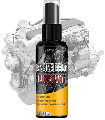Spray Condizionante per Pelle Auto | 100ml Lubrificante E Protettivo Motore - Lubrificante per Manutenzione della Puleggia del Motore - Per Auto SUV Camper Camion Officina Garage Esterno