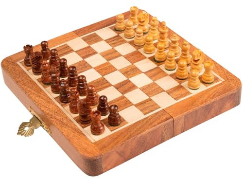 Philos 2719 - Reiseschach Mini, Feld 12 mm, Königshöhe 20 mm, magnetisch