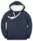 Strand Clothing Yuki/Courage Japanischer Kapuzenpullover mit Daumenloch Manschetten mit Reißverschluss und Reißverschluss Gr. XX-Large, Vintage Navy