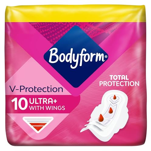 Bodyform Ultra with Wings, Normal Perfume Free - 10 Sanitary Towels