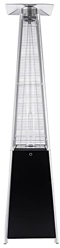 MNSSRN Outdoor Gas Heater, Outdoor Party Heater for Outdoor Courtyard Cafe Restaurant in Winter, without Power Supply 20㎡ Large Area Heater