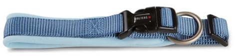 Wolters Halsband Professional Comfort, Farbe:Riverside Blue/Sky Blue, Größe:40-45 cm x 30 mm