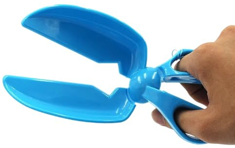 Pala para excrementos para perros – Pinza para recoger excrementos de perro, herramienta para recoger mascotas estilo tijera | Yard Lawn Grass Park Outdoor Walking Eliminador de basura para pequeños
