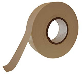 25 meter rulle isoleringsband vit 19 mm x 25 m (1 rulle, vit)