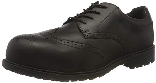 Shoes for Crews Executive Wing Tip II ST - Comode scarpe antinfortunistiche con punta, solette imbottite, suola antiscivolo in pelle, S2 SRC, per uomo e donna