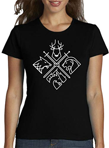 the Fan Tee Camiseta de Mujer Juego de Tronos Tyrion Snow Dragon Daenerys Stark 114 M