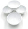 MCM service Scodella in Pura Melamina Decoro Bianco cm 14 Made in Italy Set da 4