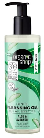 Gel limpiador suave aloe y aguacate 200 ml