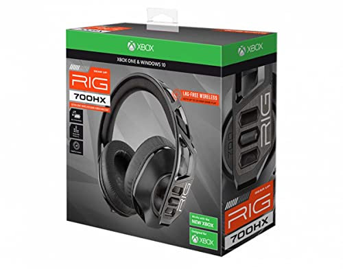 Nacon RIG 700HX, Casque de Jeu sans Fil, pour Xbox One, Xbox série X et PC, Noir
