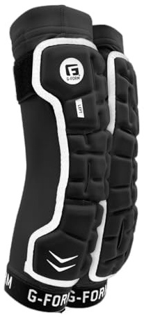 G-Form Unhinged Lacrosse Arm Pads, Black, Youth