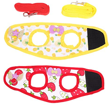 Sosoport Kaninchen 2 Sätze Hasenkleidung Requisiten Für Die Tierfotografie Eichhörnchenkostü Outdoor-kaninchenkleidung Hase Zu Fuß Hasenkostüme Bunny Costume Hasengeschirr Hasenweste Kleidung Stoff