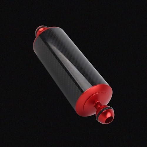 Dilwe Resistencia a la Corrosión Fibra Flotante de Fibra de Carbono, Diseño Práctico Ligero de Doble Bola, Brazo Flotante para Disparos Submarinos, 8 Pulgadas para Entusiastas de la Fotografía (20.3
