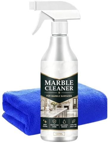 Stenrengöring 120 ml Portabel Långtidsverkande Neutral Spray | Kalkborttagningsspray För Bänkskivor, Duschväggar, Handfat, Kakel, , , Inomhus, , Sovrum,