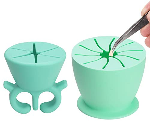 RNHDLY Outils de Désherbage Vinyle 2 Pièces Collecteur de Déchets Vinyl, Collecteur de Ferraille de Vinyle Silicone, Vinyl Weeding Tool pour HTV, Désherbage, Silhouette, Elimination du Vinyle