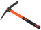 MCAOAL Heavy Duty Miniature Pick Mattock with Fiberglass Handle Garden Hand Tool for Gardening, Digging & Camping, Landscaping