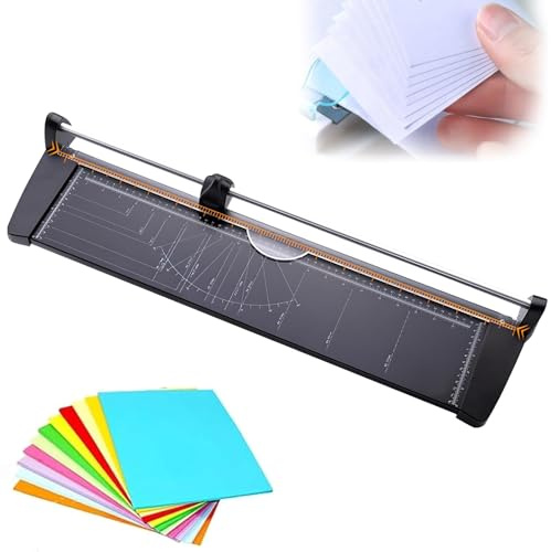 Cortador de Papel Manual A2, Recortadora de Guillotina de Servicio Pesado, Ancho de Corte de 60 Cm, Puede Cortar Un Grosor de 1 Mm de Aproximadamente 10 Láminas de Papel A4