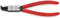 KNIPEX Sicherungsringzange für Innenringe in Bohrungen mit Kunststoff überzogen schwarz atramentiert 170 mm 44 21 J21
