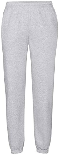 Fruit of the Loom Pantalon de jogging classique à élastiques au niveau des chevilles - Gris - X-Large