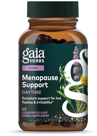 Gaia Herbs Menopause Support Daytime, 60 Vegan Capsules, 60 Servings