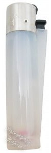 Clipper Classic Plain transparente Mechero x4