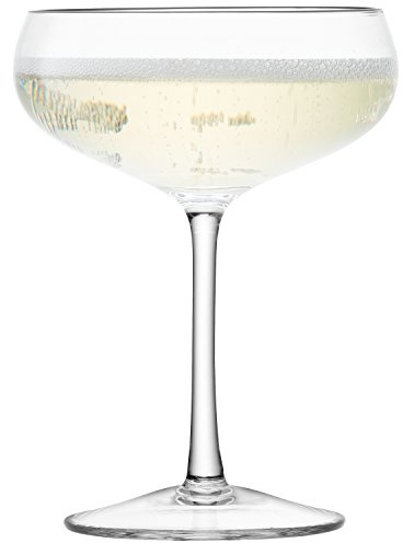 LSA International Wine champagneskål 220 ml klar x 4