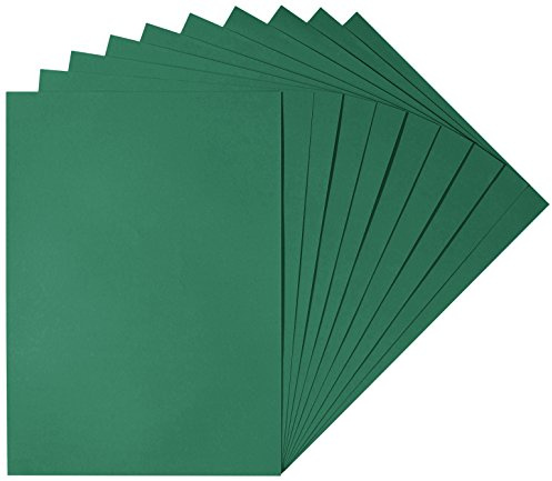 Herlitz 227108 Ritkort 50 x 70 cm, vit (paket med 10) grön