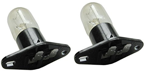 WSDCN.COM 2 Pack, Fulfilled By Amazon, New Microwave Oven Light Bulb Lamp Globe Z187 125V 20W