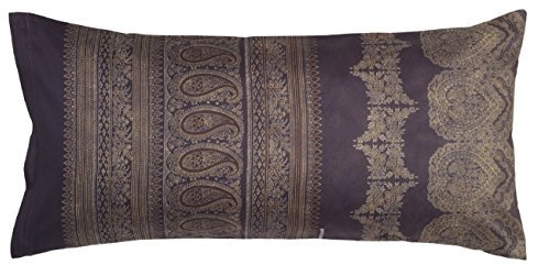 Bassetti BRUNELLESCHI Kissenhülle zu Bettwäsche aus 100% Baumwollsatin in der Farbe Grau v.G6, Maße: 40x80 cm - 9285929