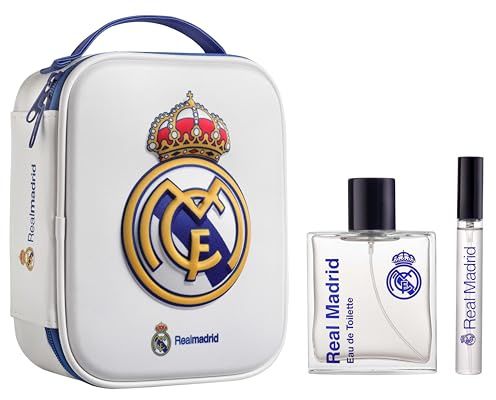 Real Madrid Eau De Toilette Spray 100ml Set 3 Piezas 2019