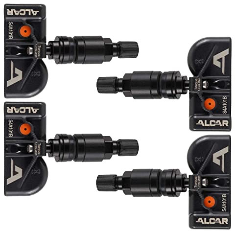 4x Alcar RDKS Sensor Plug & Drive 4-S5A101B schwarz kompatibel mit FORD TRANSIT