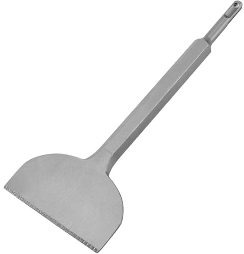 Buhdjfnke Cincel Desincrustador de 4 Pulgadas de para Baldosas y Mortero Fino, Compatible con Martillos Rotativos y Demoledores SDS-Plus